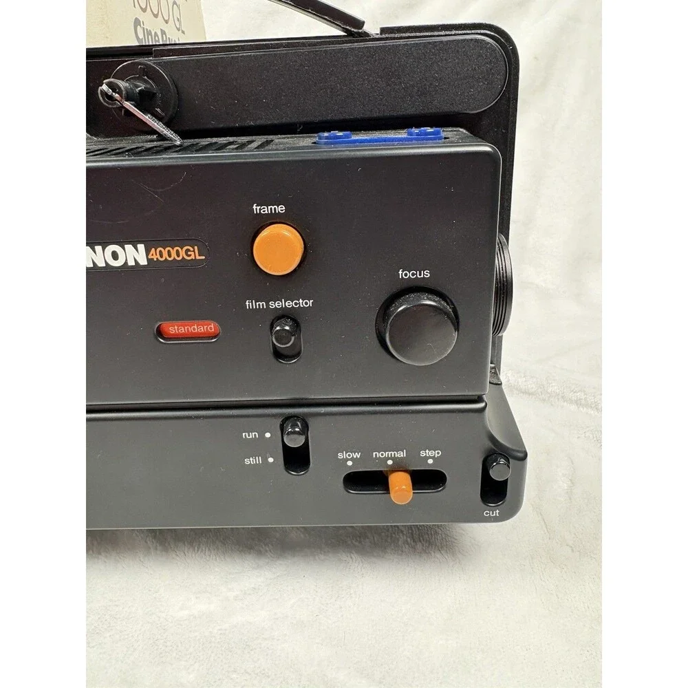 Chinon 4000GL Cine Projector Vintage 8MM Film Projector Parts Only No Reels READ
